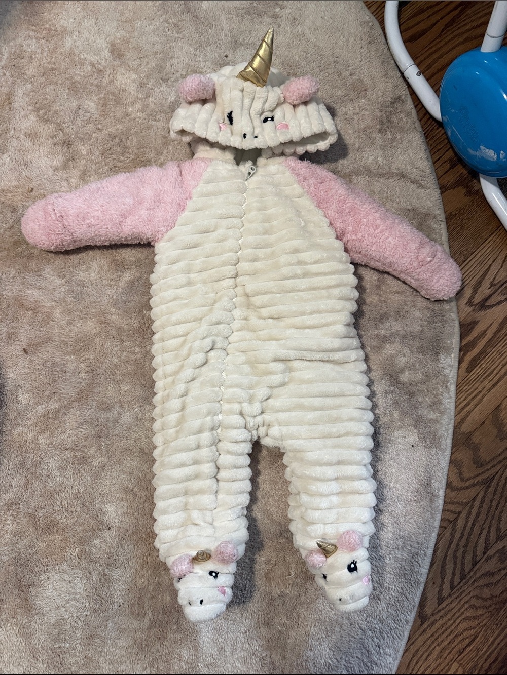 Unicorn Infant Snowsuit with Hood